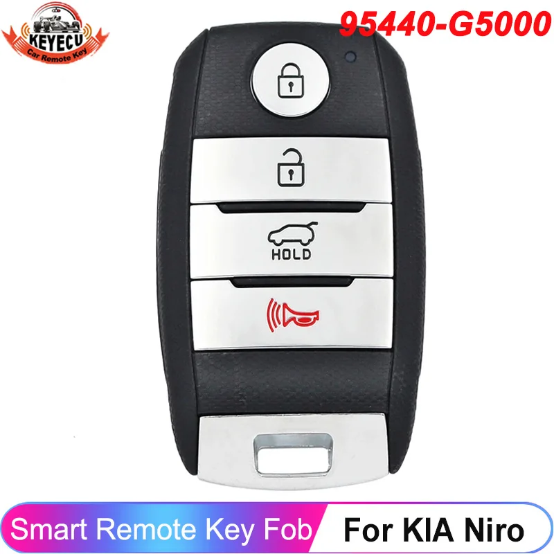 

KEYECU For KIA Niro Touring LX EX S Touring Hybrid 2017 2018 2019 2020 Keyless Smart Remote Key Fob TQ8-FOB-4F08 PN: 95440-G5000