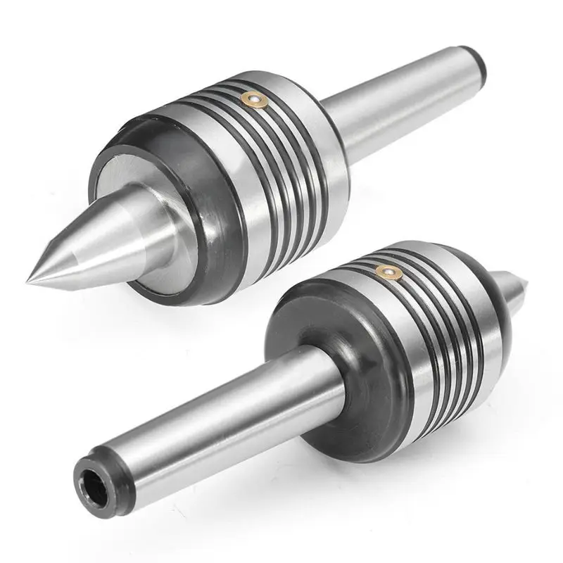 1 шт. Длинный носик MT2 Живой центр точности 55-60HRC/45-50HRC с точностью 0,0002". Подшипник с конусом Морзе для токарного инструмента.