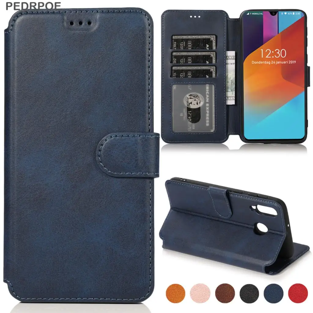Кожаный чехол-книжка с бумажником для Samsung Galaxy J3 J5 J7 2017 J4 J6 Prime A6 Plus J8 A7 A9 STAR LITE 2018 M80S