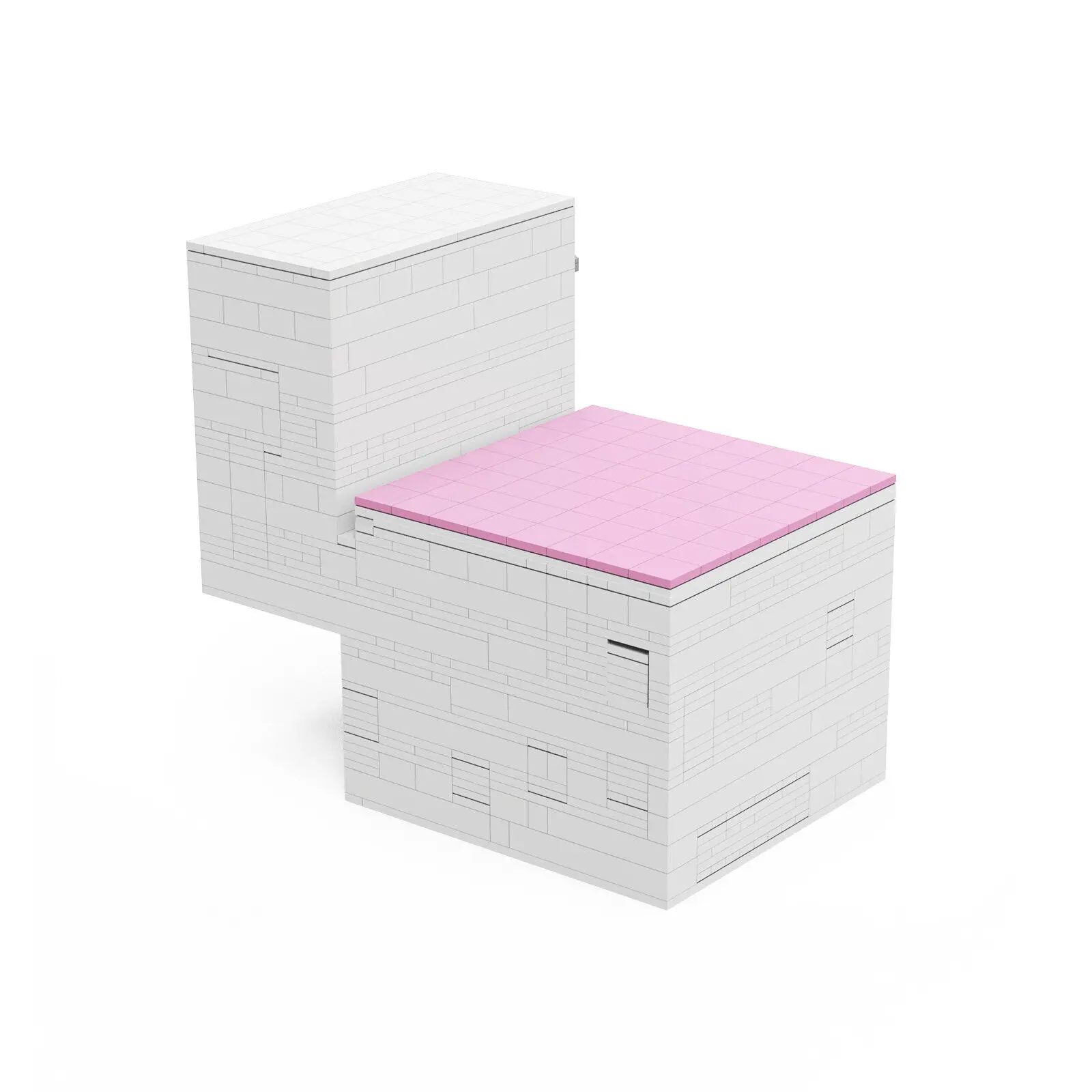 Забитый престол головоломка модель игрушки для строительства 1701 шт. MOC Build