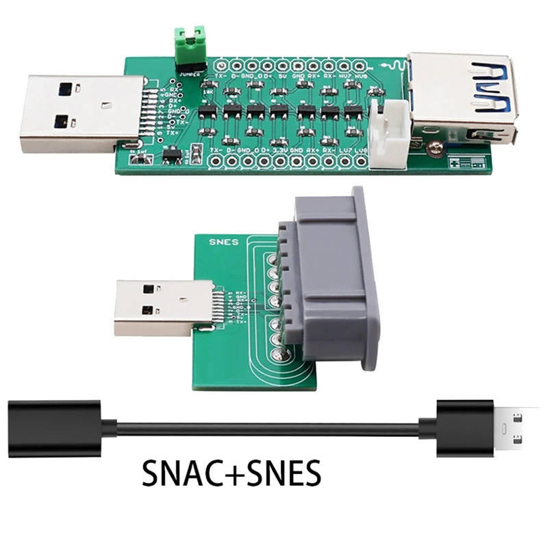 

USB 3.0 SNAC Adapter+SNES For Mister Game Controller Conveter Kit For De10nano Mister FPGA Mister IO Board