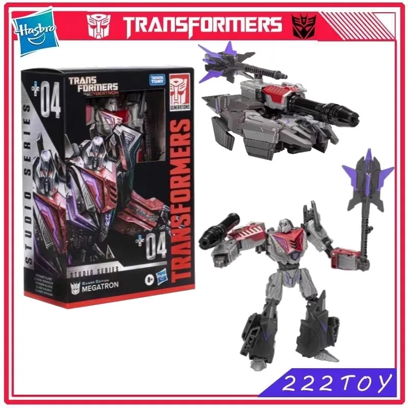 Фото Новая фигурка-робот Transformers Studio Series Gamer Edition 04 Voyager SS GE 04 Мегатрон, подарок для хобби, аниме-фигурки №2