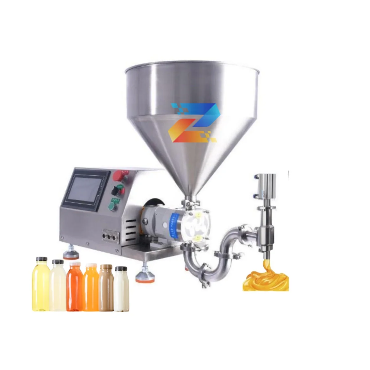 Полуавтоматический ручной наполнитель для бутылок 5-5000 мл