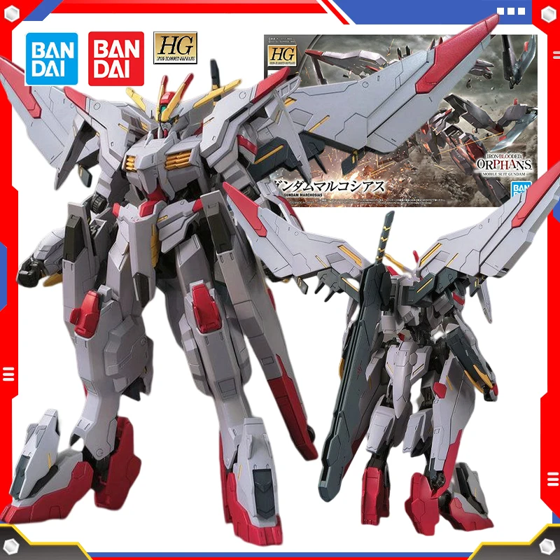 

Bandai Original HG IBO 1/144 Gundam Marchosias Anime Action Figure Movable Assembled Model Kit Robot Collection Toy Gift for Kid
