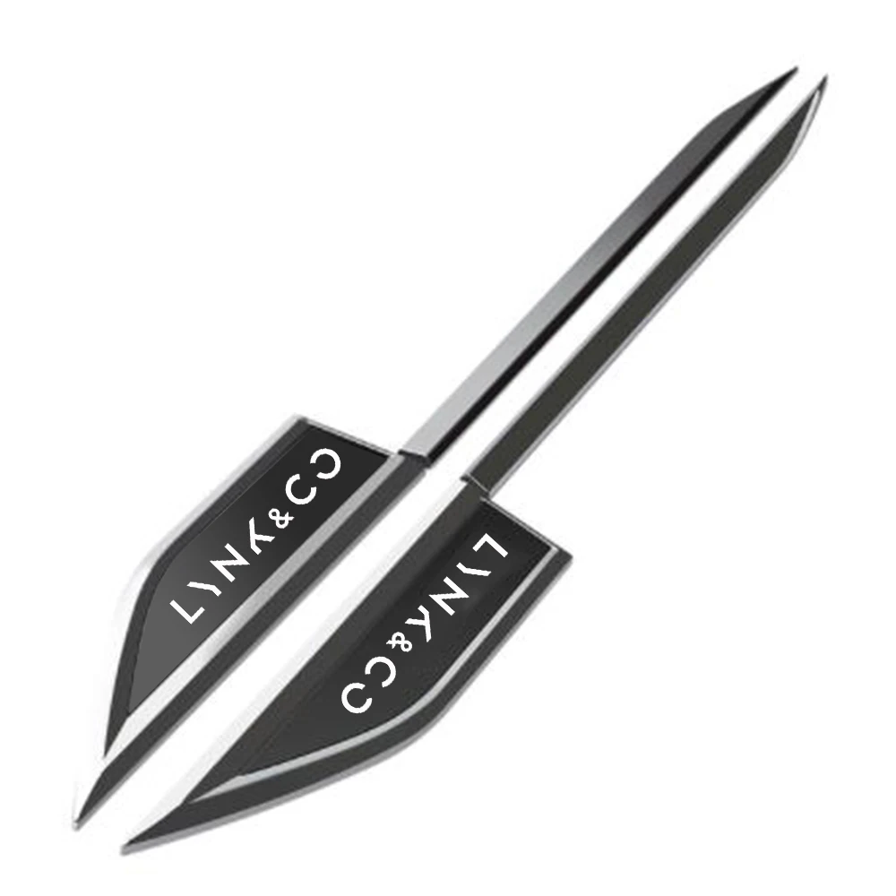 

Для Lynk & Co 05 01 02 03 06 Lynk & Co 2 шт. автомобильный боковой значок наклейка задний багажник эмблема значок наклейки