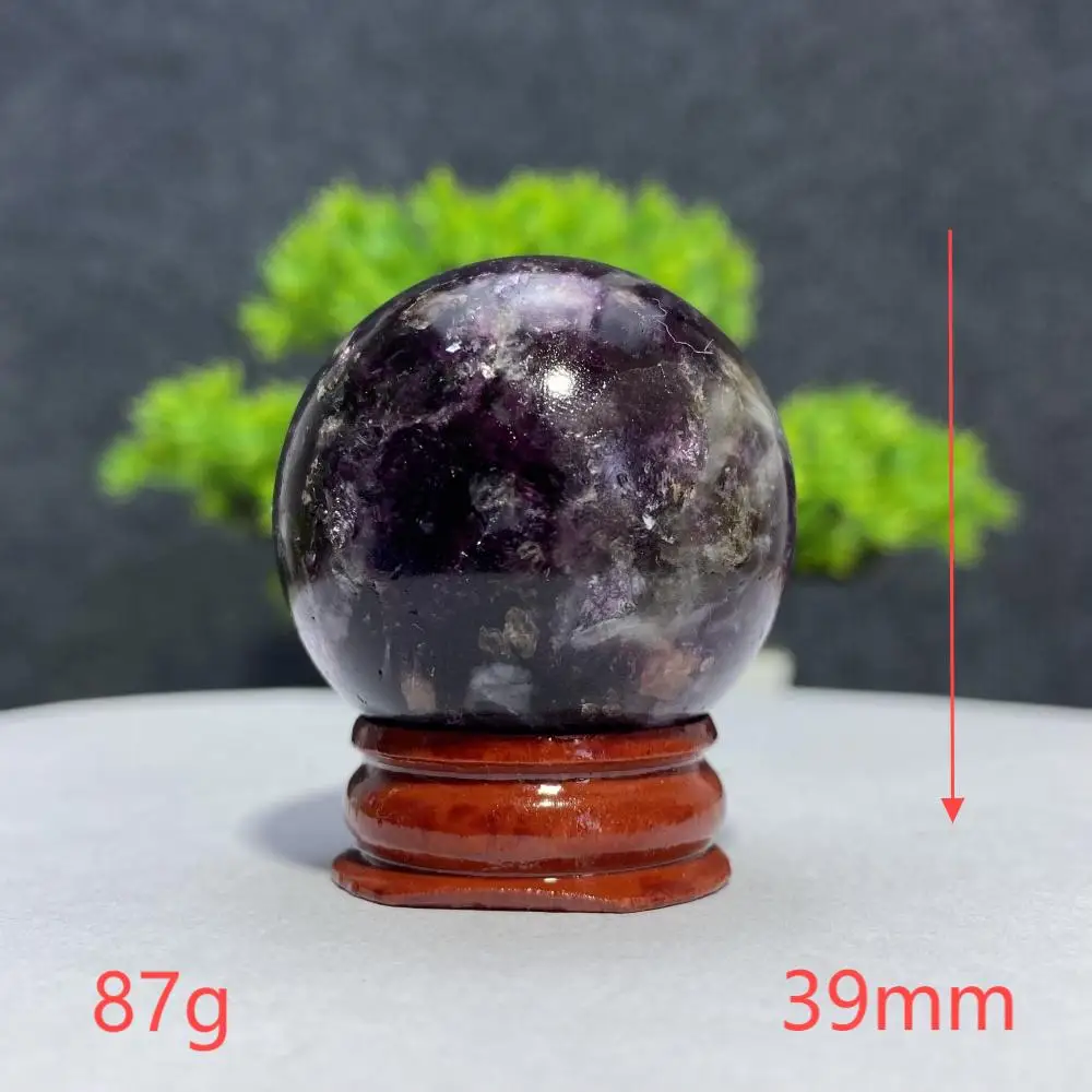 

Полированный фиолетовый кварцевый шар