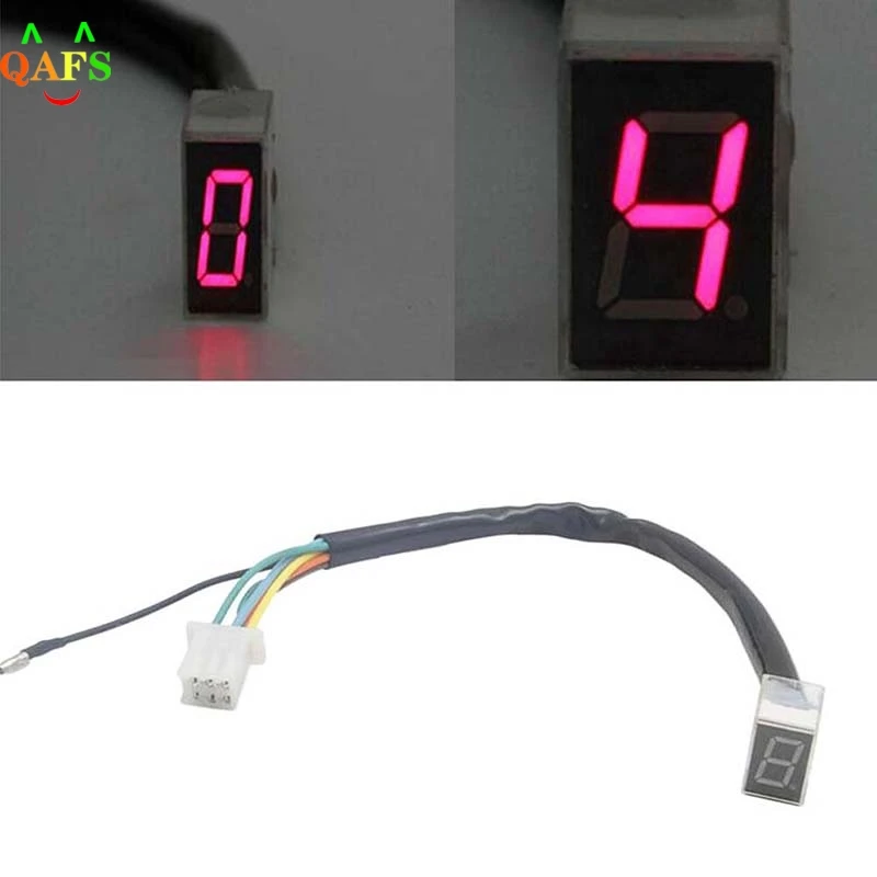 

Hot sale NEW Universal LED Digital Gear Indicator Motorcycle Display Shift Lever Sensor