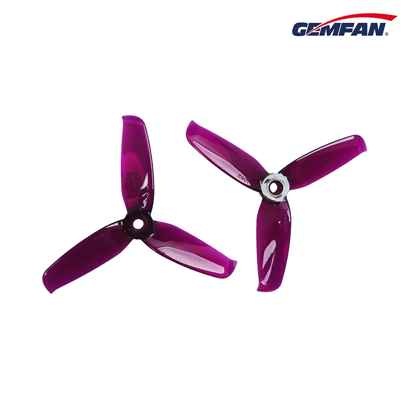 

2 пары/Лот Gemfan 4052 4 дюйма 3-Blade CW CCW пропеллеры прозрачный