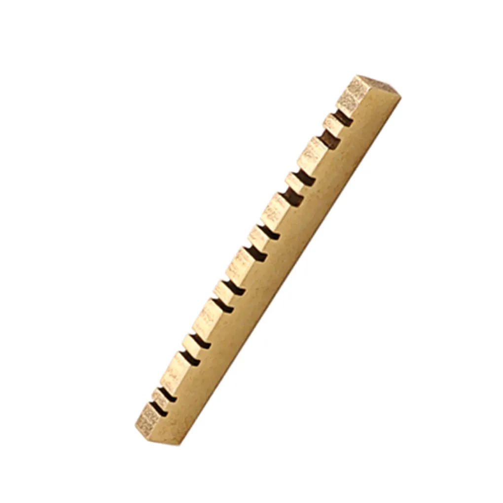 

Верхняя гайка для бас-гитары, профессиональное воспроизведение музыки, металлические латунные аксессуары, запасные части, модифицированный аксессуар