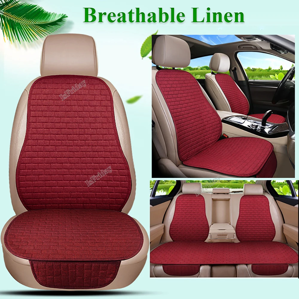 

Linen/Flax Car Seats Cushions,not Moves Cushion Pads,non-slide Cool Seat Covers, Auto Accessories For Peugeot 5008 FR2 X36
