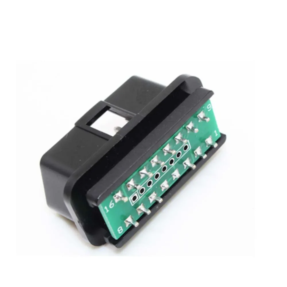 J1962M 12V 24V Nickel-plated Adapter for Car Truck Diagnostic Interface Plug Automotive OBD2 16-pin Male Connector OBDII 16Pin