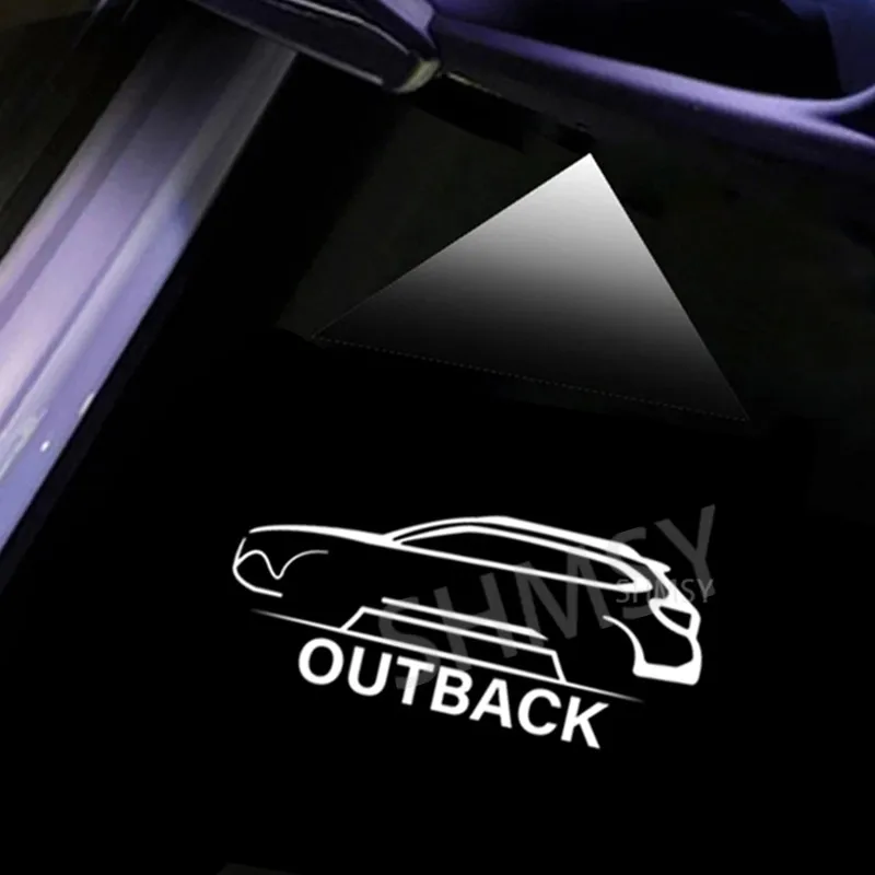 

2 светодиодных фонаря, проектор для дверей автомобиля, лампа Ghost Shadow, аксессуары для Subaru Outback BR BS 2012-2016 2017 2018 2019-2021