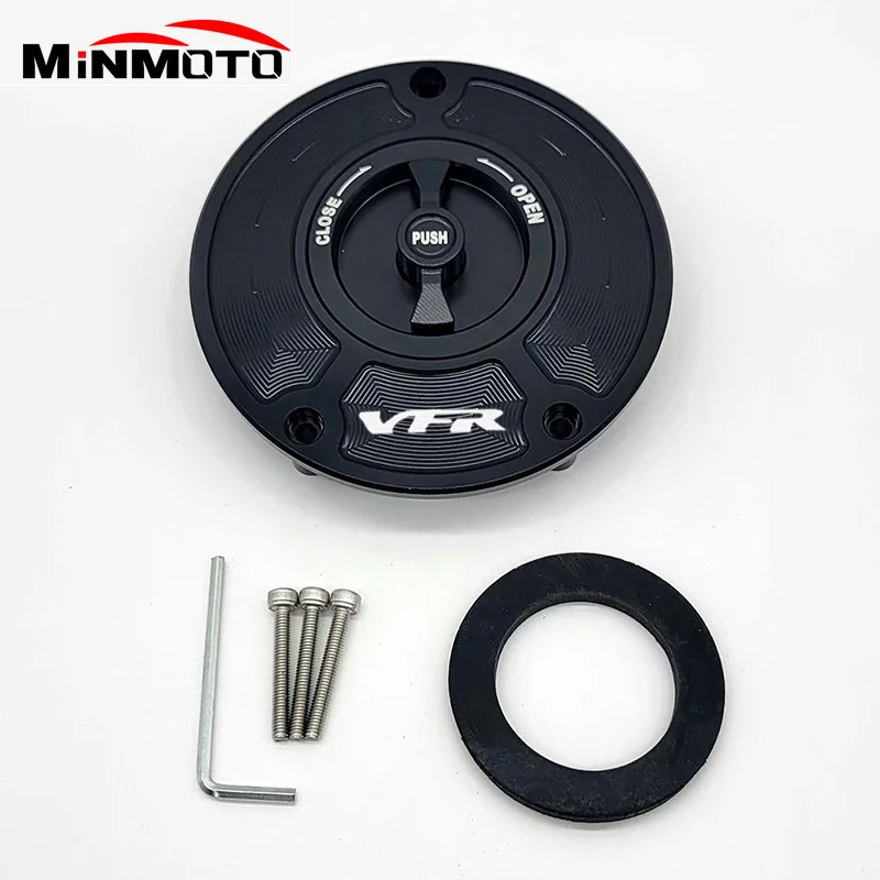 

For HONDA VFR400 VFR750 VFR800 VFR1200F VFR 400/750/800/1200F High Quality Motorcycle CNC Gas Fuel Tank Cap Cover