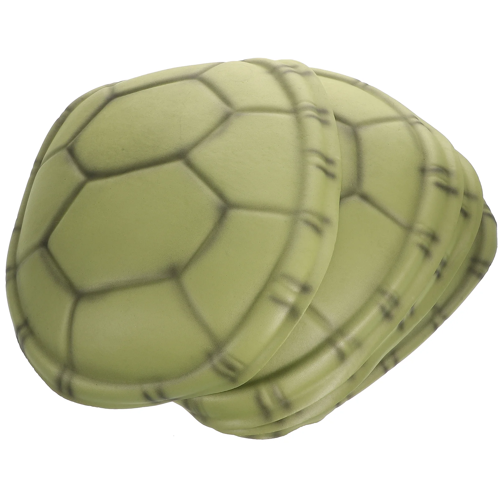 

4 Pcs Eva Turtle Shell Plush Backpack Adult Halloween Cosplay Props Adornments Kids Children Costumes Party Shells