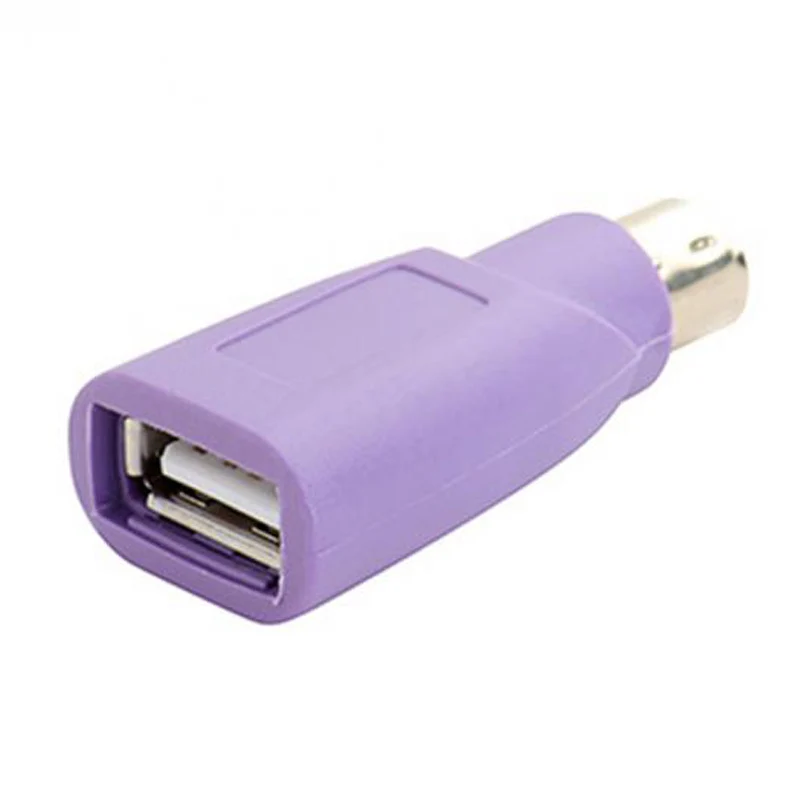 Мини-адаптер PS2-USB компьютерная мышь и клавиатура конвертер мыши клавиатуры