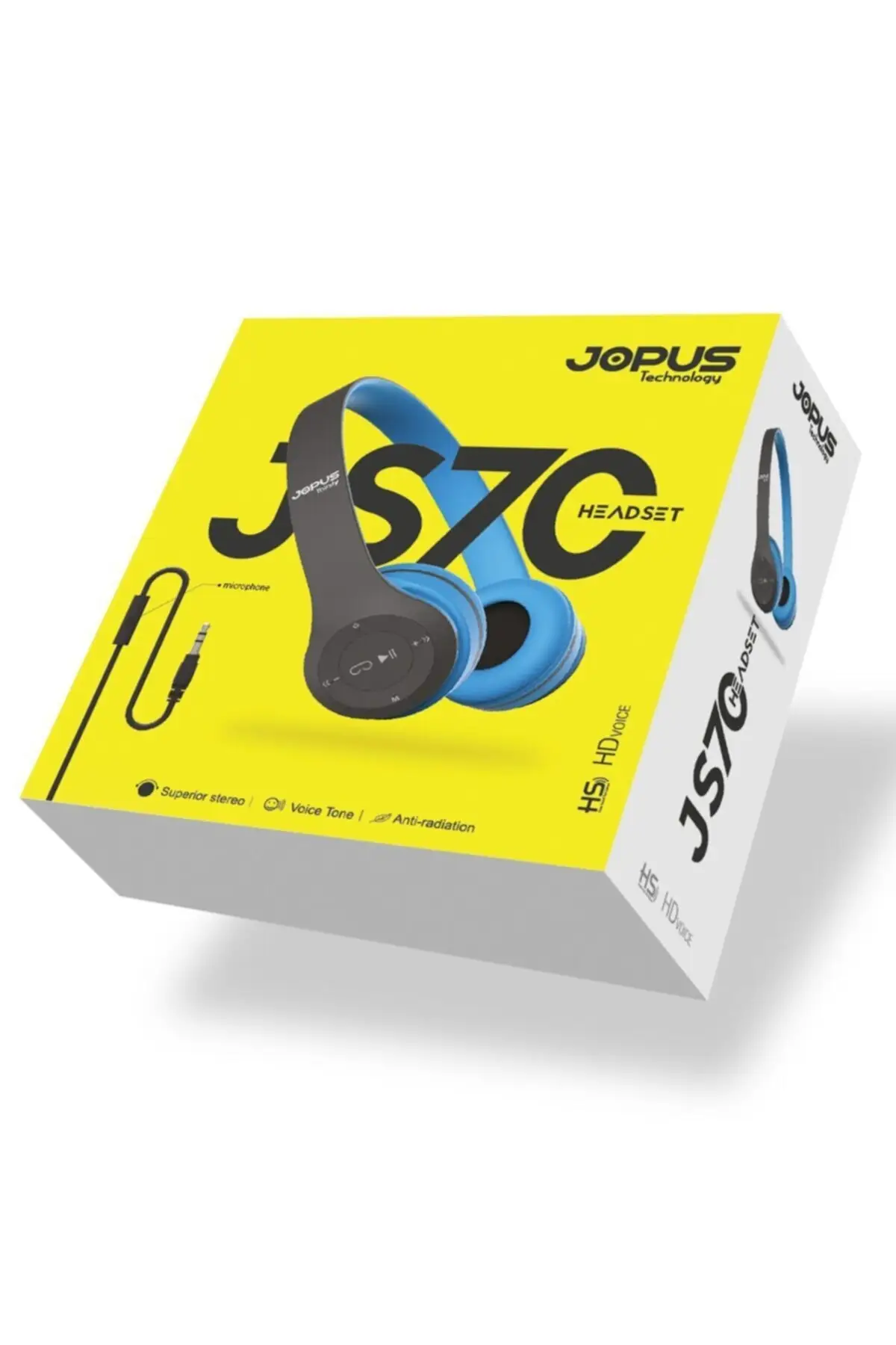 

Headphones with Microphone 3.5 Blue Universal j70