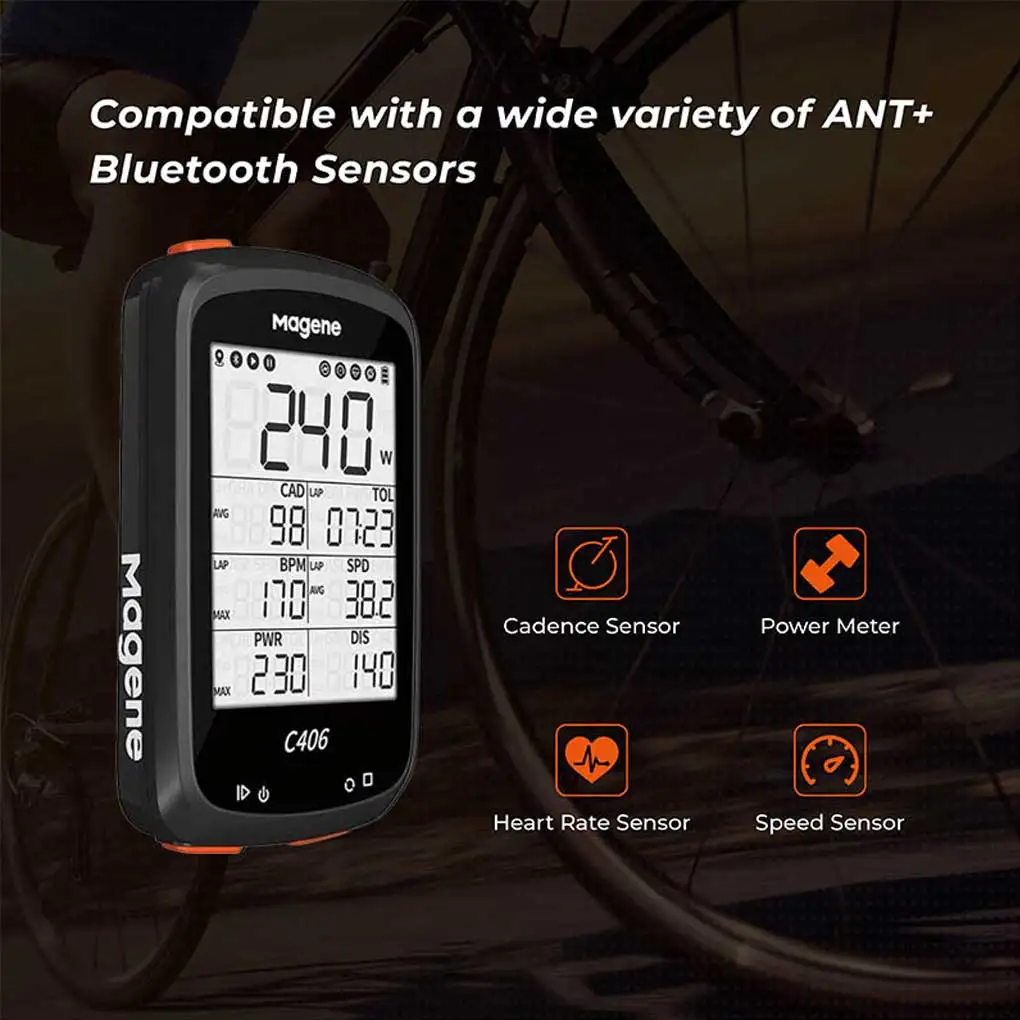 

Профессиональный велосипедный компьютер Водонепроницаемый Спидометр Bluetooth-Совместимый Беспроводной круглый счетчик одометр велосипедны...