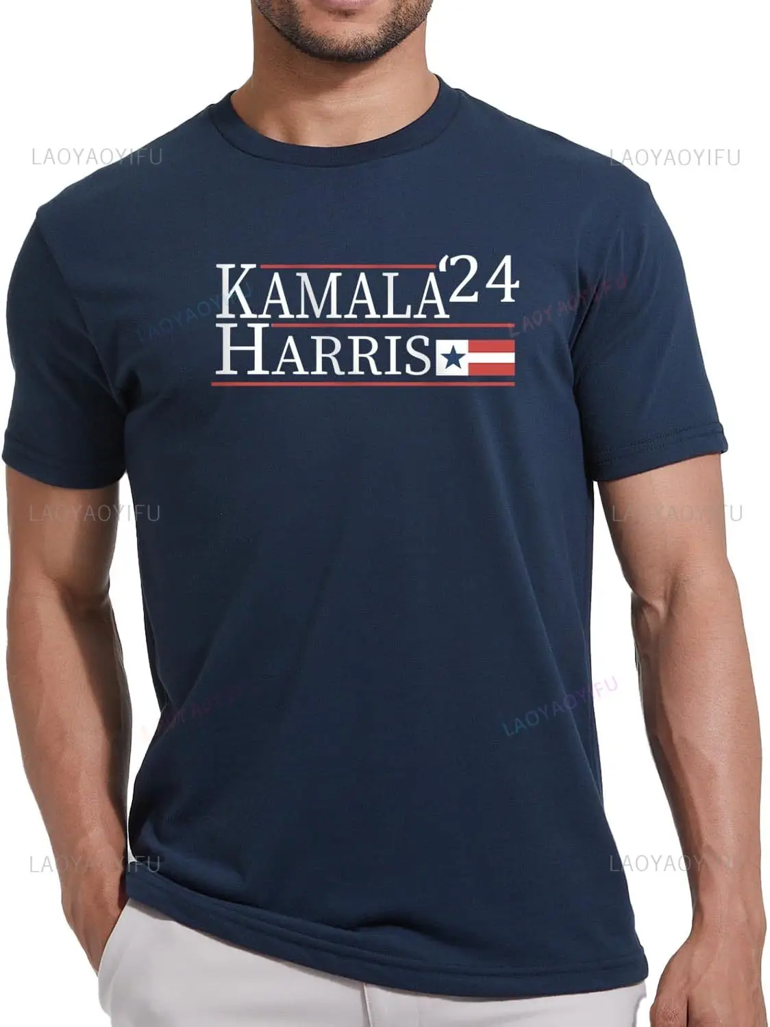 Футболки с графическим изображением камалы Харриса 2024 футболки выборов в