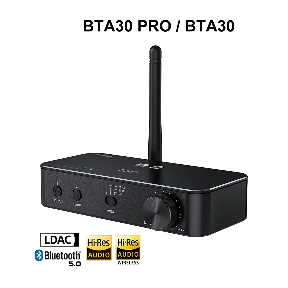 

BTA30 PRO HI-RES HiFi Wireless Bluetooth Receiver LDAC Long Range 30M Transmitter for PC/TV/Speaker/Headphone XDUOO