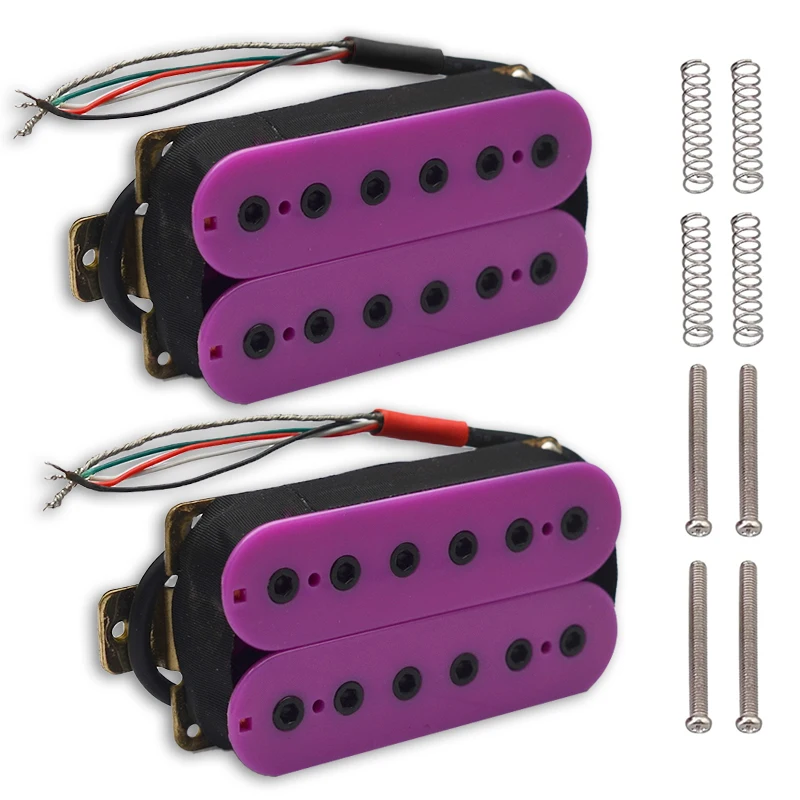 Электрогитара Humbucker 12 Регулируемый шестигранный винт двойная катушка для 6-струнной гитарной катушки Spliting Pickup N7.5KB15K фиолетовый выход (art.: 3920be13bf72e) - 3920be13bf72e