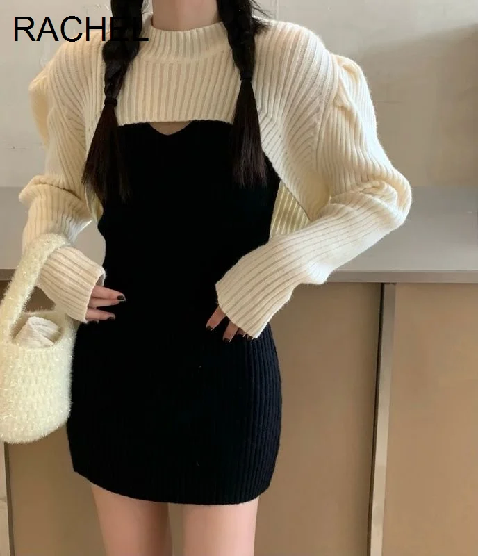 

Выгодное ретро короткое шерстяное Трикотажное изделие