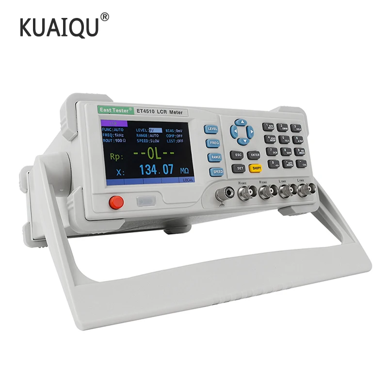 

ET4501 10HKz 20HKz 100HKz Digital Hold Peak Capacitance Meter (LCR Meter)Inductance Capacitance RESISTANCE Tester Measuring Tool