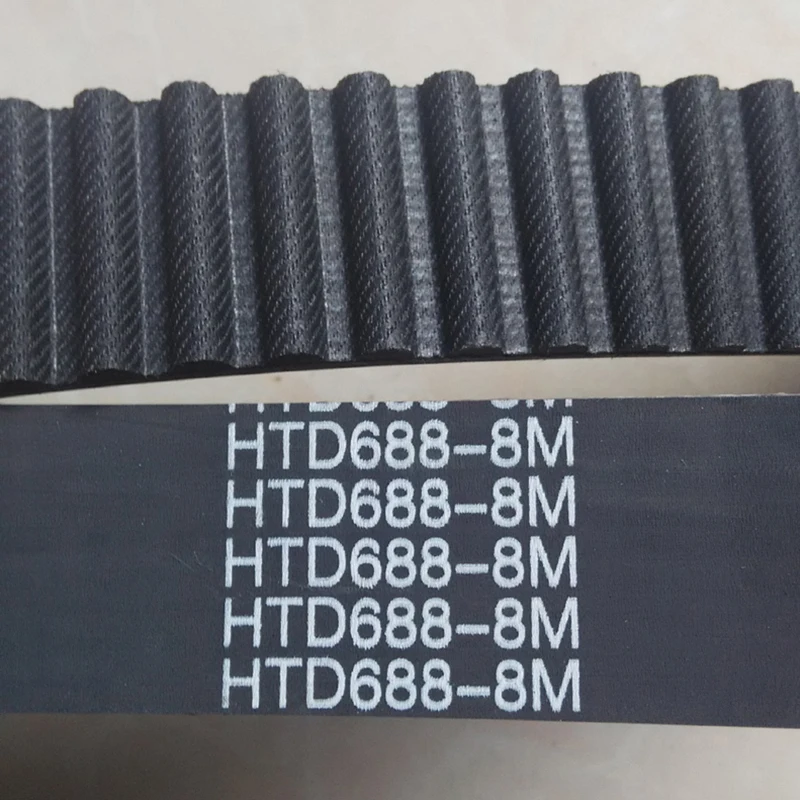 Ремень ГРМ 8M-25, 5 шт./лот 688-HTD, длина 688 мм, ширина 25 мм, Шаг 8 мм, неопреновый каучук HTD8M STD S8M, бесплатная доставка