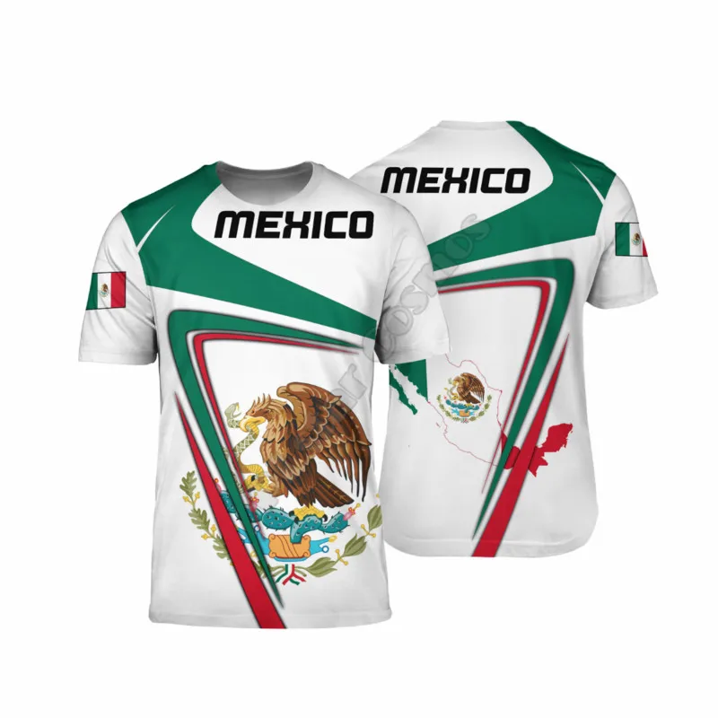 

Viking Mexico 3D printed T-shirt Men's Women's Street Style Yuansu Hip Hop Short Sleeve 2021 New Summer Round Neck Short Sleeve