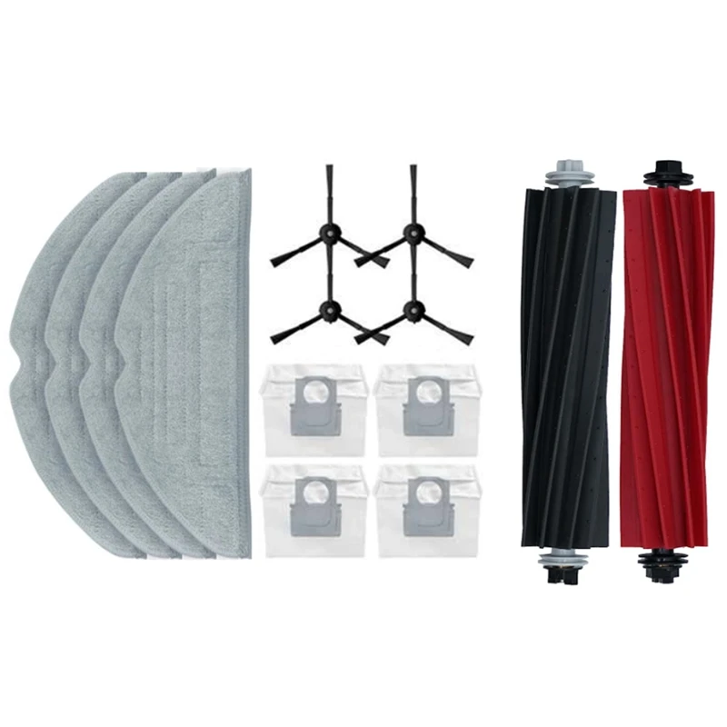 

14PCS For Roborock S8 Pro Ultra / S8+/S8 Robot Vacuum Hepa Filters Reusable Mop Cloth Main Side Brushe Accessories