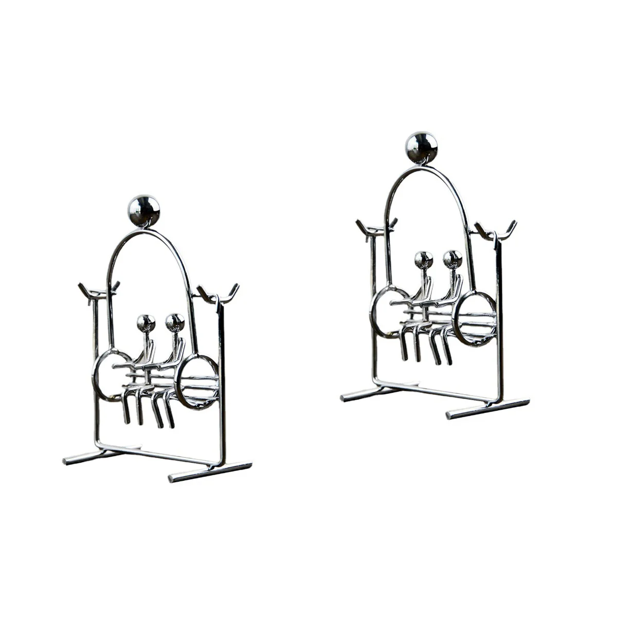 

Toy Balance Physics Steelbalancing Metal Science Desktop Mini Toys Ornament Gravity Bookshelf Figurine Desk Swing Psychology