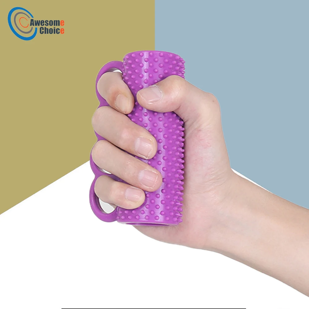 

Silica Gel Portable Hand Grip Ring Bar Massage Strength Training Expander Hand Grip Rubber Exerciser Muscel Power Training