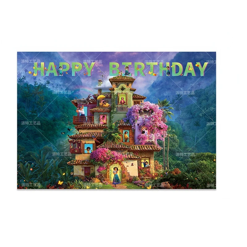 Наборы для вечеринки в честь Дня Рождения Disney надувные шары торт Топпер фоновая