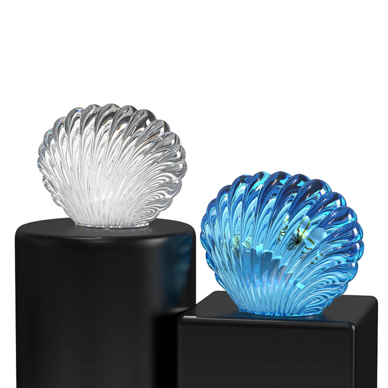 

Candle Molds 3D Seashell Silicone Candle Molds Silicone Handmade Molds Candle Making 3D DIY Crafts Molds Aromatherapy Candles Wa
