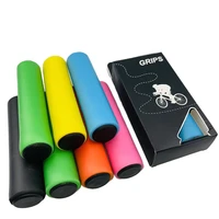 silicone handlebar grips mountain bike off road shockproof riding grip cover ultra light bicycle accessories mtb grips