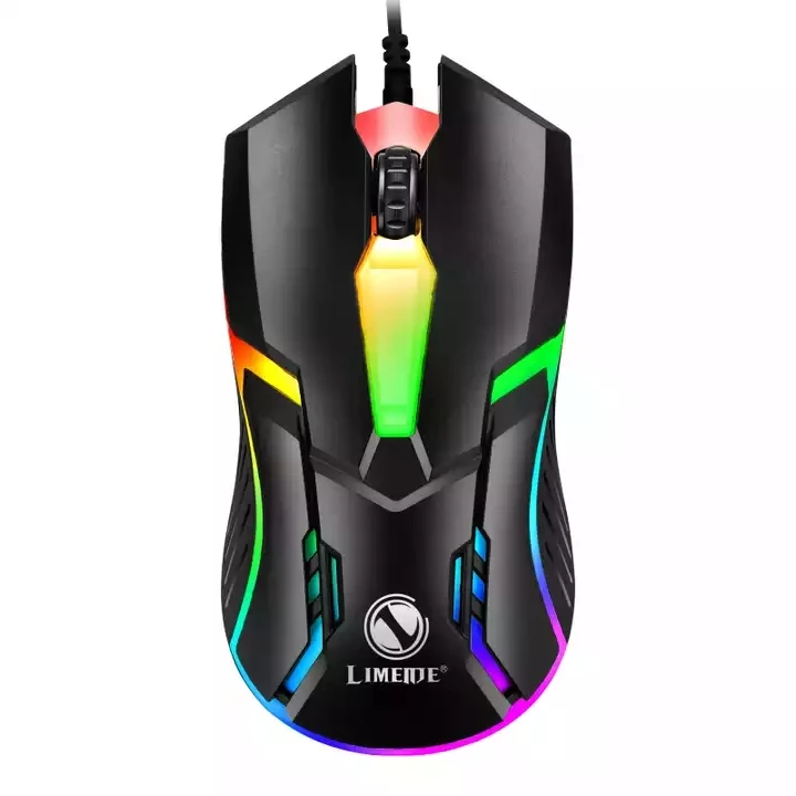 

Дешевая игровая мышь, 7-цветная RGB подсветильник КА для ПК и ноутбука, универсальная Проводная оптическая игровая мышь 2400 точек/дюйм со светодиодной подсветкой