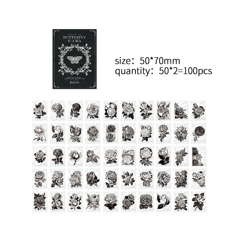 

100 шт. винтажная карманная версия, декоративная мини-книга для планировщика, сделай сам, декоративный Скрапбукинг, материал для нежелательной бумаги