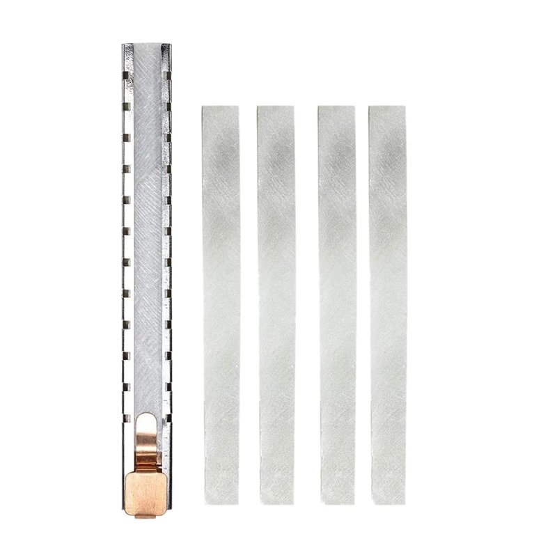 

Soapstone Holder With 5 Flat Set/Mark White Clear And Removable Markings On Steels Quality Soapstone Pens For Welding