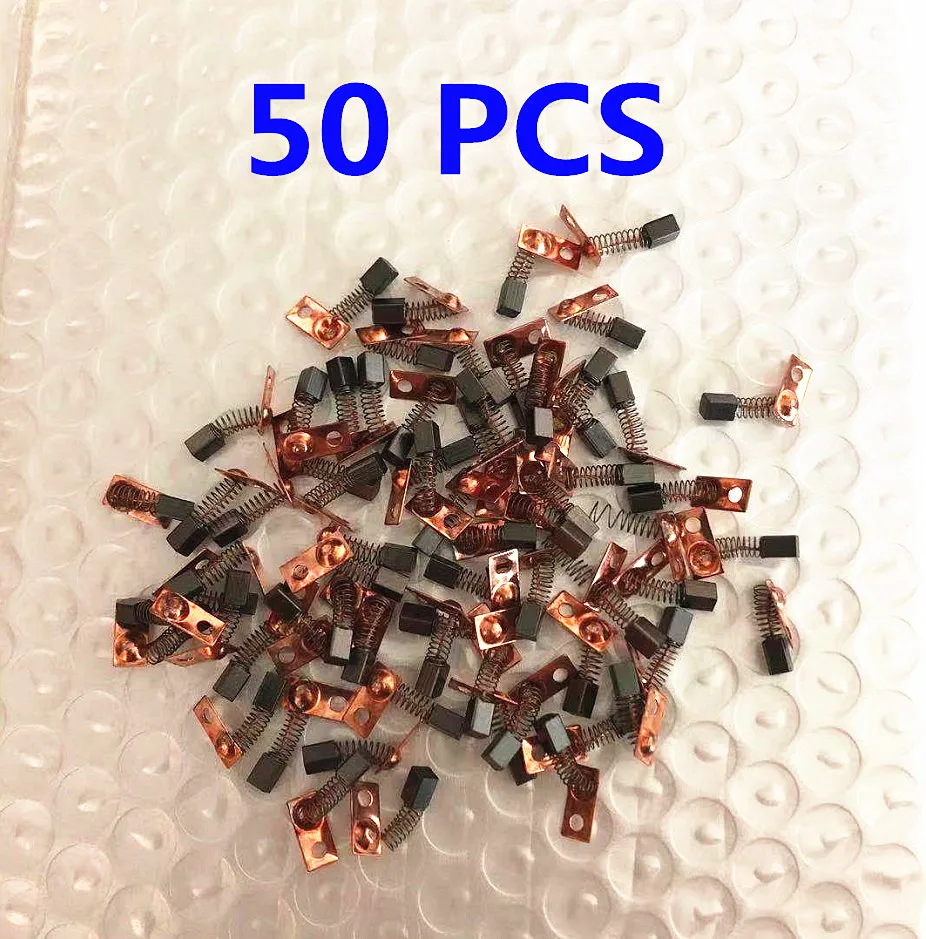 

50pcs Carbon brushs strong 210 90 204 Marathon Replace 102 105L handle carbon brush All strong Electric Manicure Drill Accessory