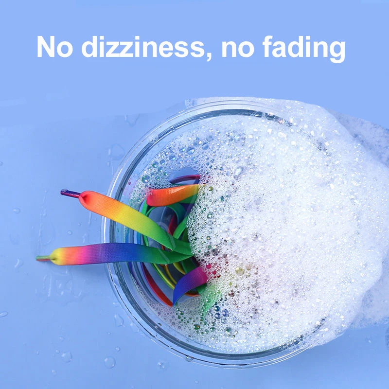 Плоские шнурки радужного цвета для кроссовок McQueen повседневные мужчин и женщин