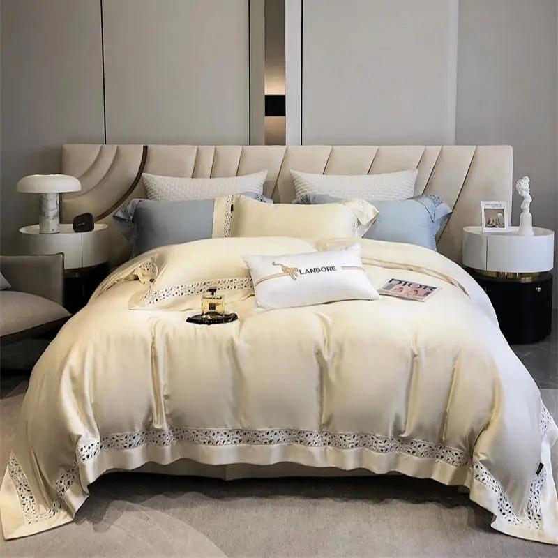 Fat Fairy HOME TEXTILE Постельный комплект из лиоцелла эвкалипта 1000TC 4 шт.