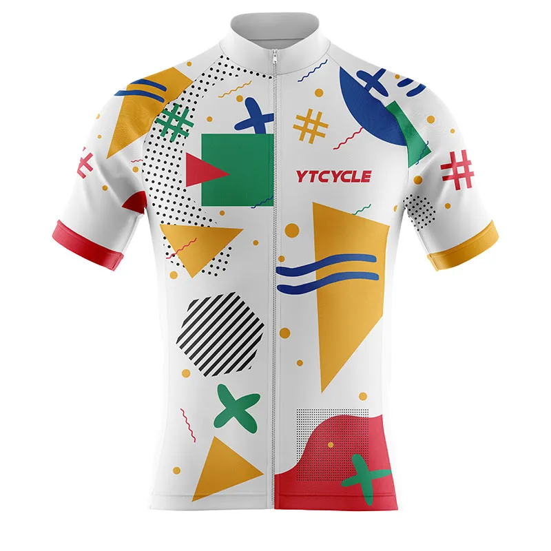 

Classic La Vie Claire Summer Cycling Jersey Men MTB Road Racing Cycling Clothing Short Sleeve Cycling Wear Ropa Ciclismo Maillot