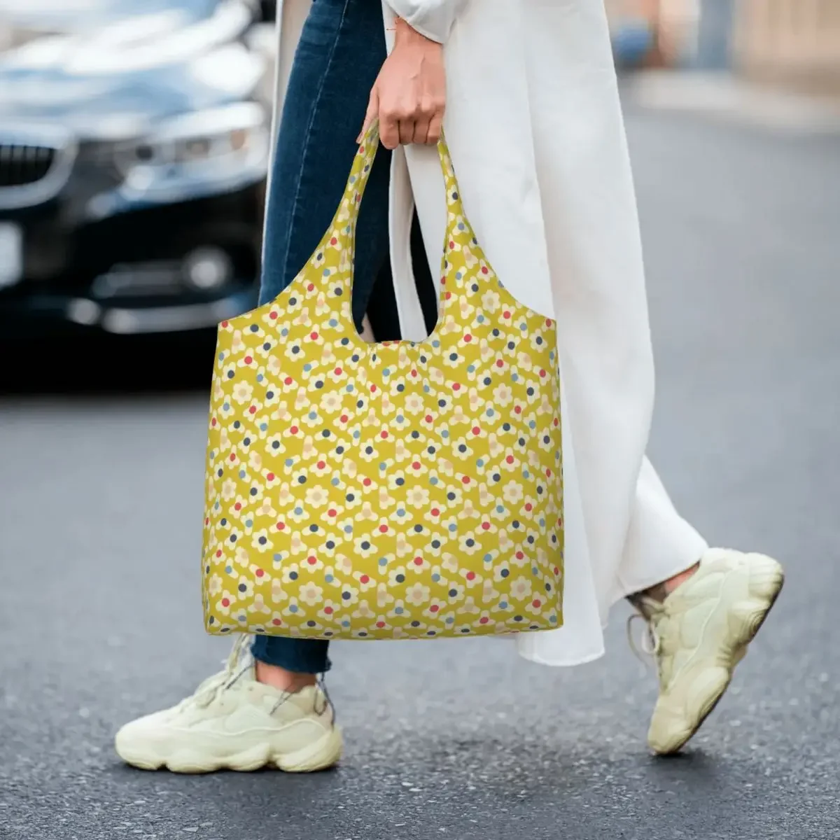 Холщовые сумки для покупок на заказ He Loves Me Cloudberry женские прочные большой