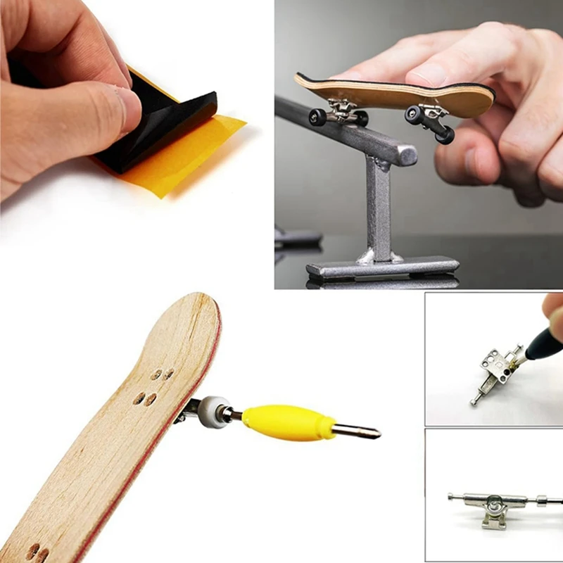 12 шт. клейкая лента для скейтборда с отверткой