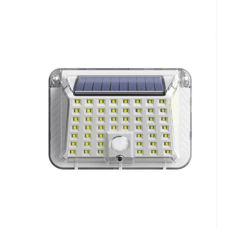 

New Style 90LED Solar Wall Light Garden Four-sided Luminous Solar Light Human Body Induction Waterproof Outdoor Light