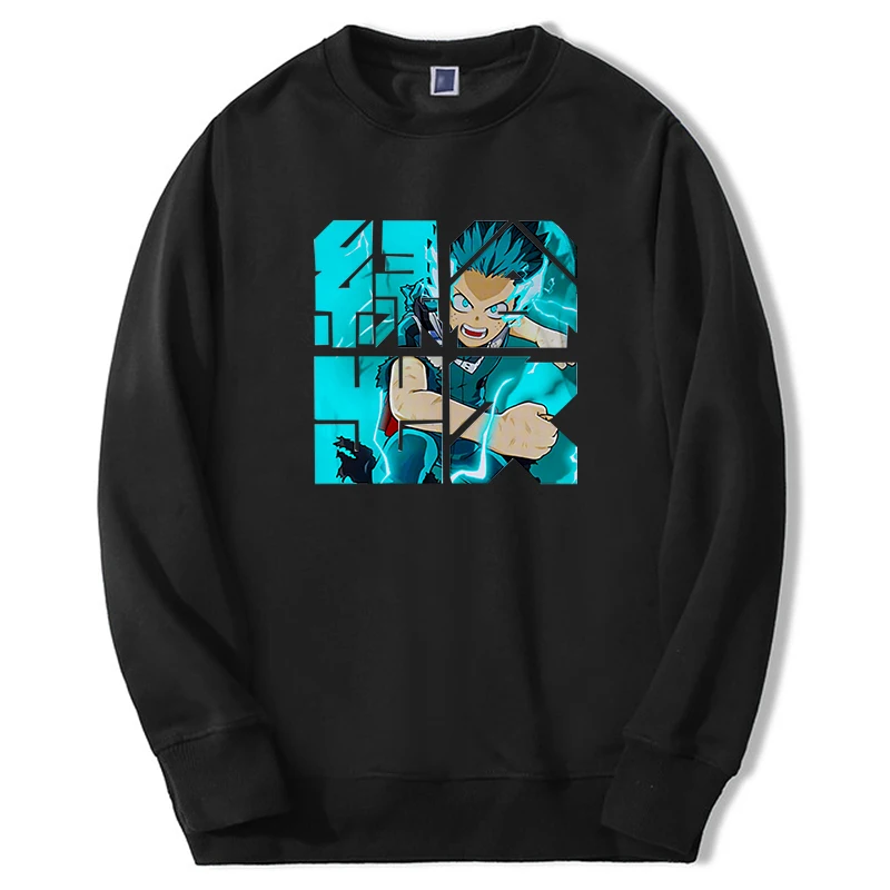 

My Hero Academia Hoodie For Men/women Anime One For All Graphic Sweatshirt Oversized Fashion Harajuku Printing Warm Streetwear