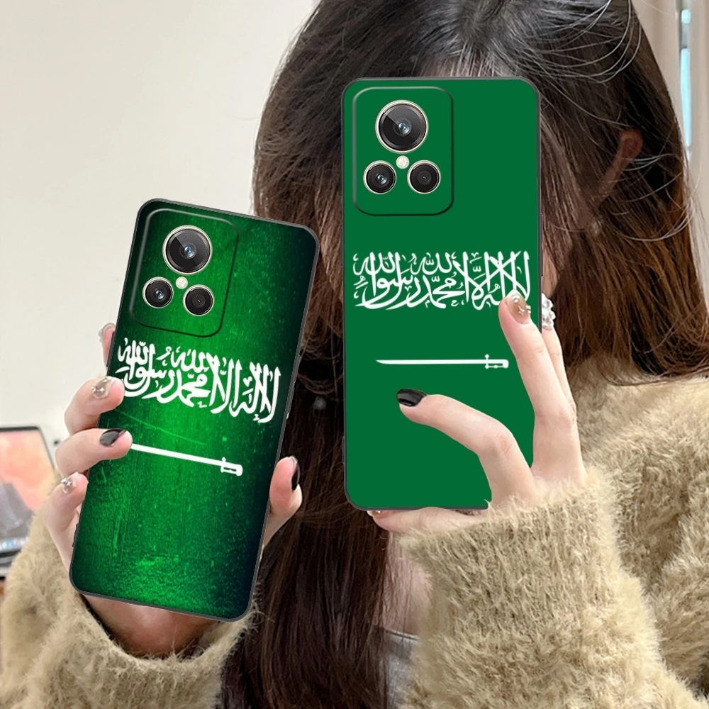 Чехол для телефона с флагом Саудовской Аравии Realme GT 2 9i 8i 7i Pro X50 X2 C35 C21 C20 C11 C3