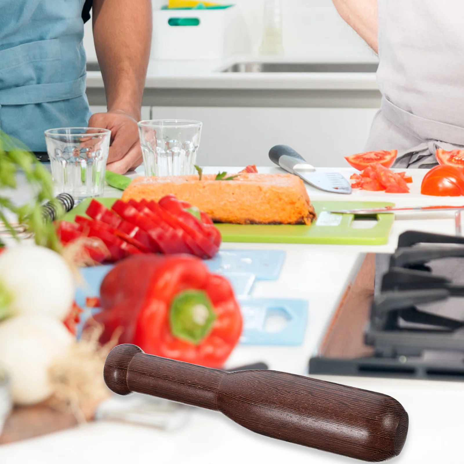 Стержень для измельчения чеснока пьедестал мельница перца пищевой мадлер