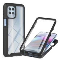 Crystal Case Front Film 360 Protect for Motorola Moto G100 Phone Cover Back Capa Motorola Edge Pro Lite Bumper Shell