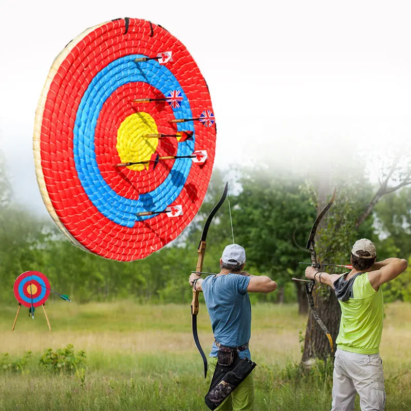 

Straw Shooting Target Handmade Solid Archery Grass Target Compound Bow Recurve Bow Shooting Practice Targets Archery Accessories