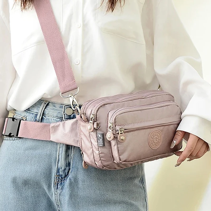 

Multi Pocket Bag Fashion Women Shoulder Bag Designer Casual Crossbody Purse Girls Waterproof Multi-function Mobile Phone Poch